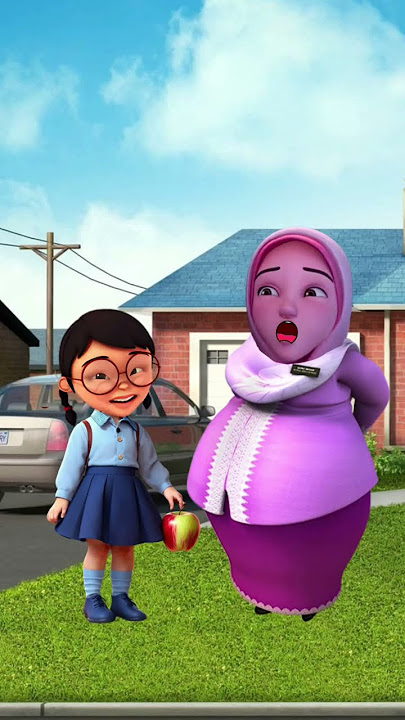 MEI MEI SALAH NGOMONG! KAK ROS NGAKAK BANGET! #upinipin #dubbing #kartun #animasi
