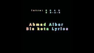 Ahmad Albar Bis Kota Lyrics