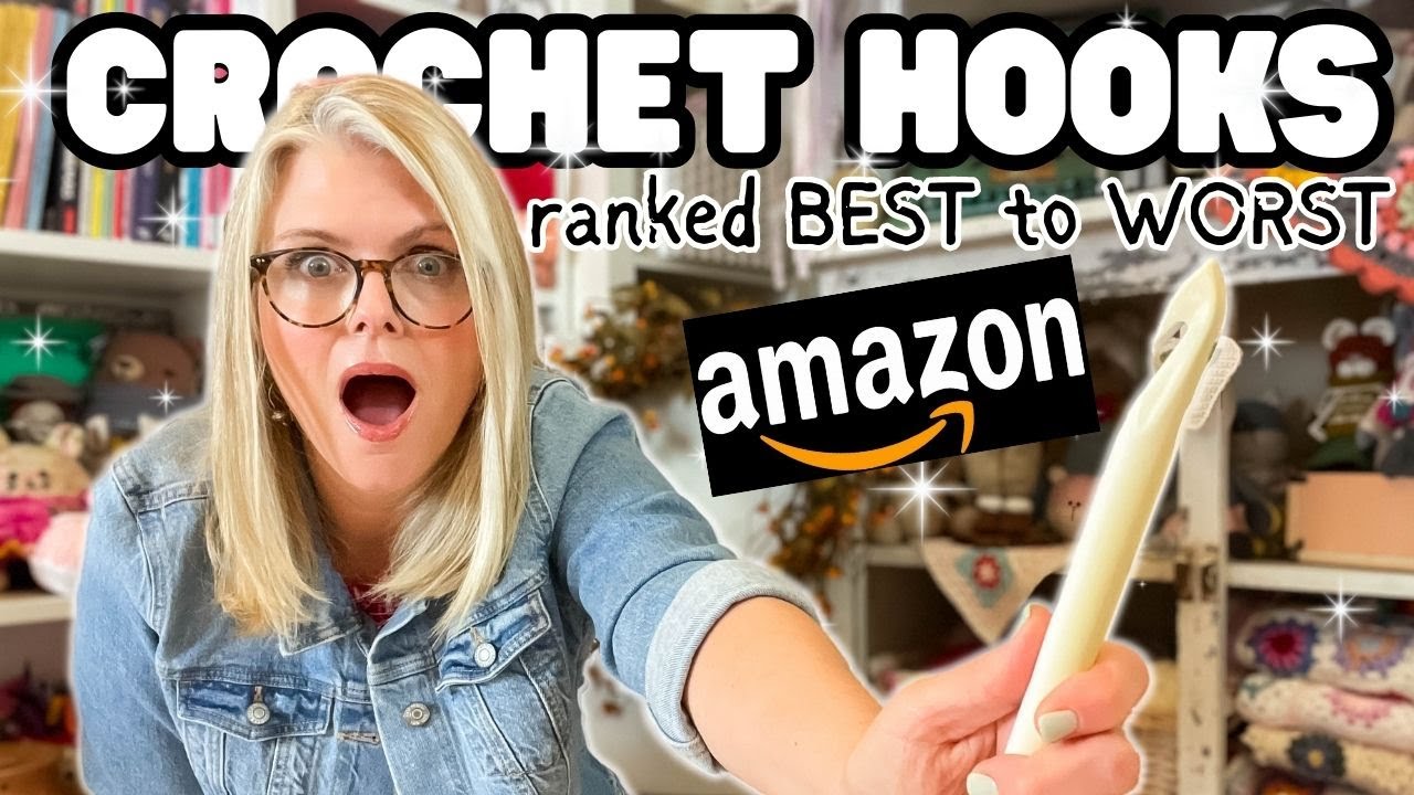 14 POPULAR CROCHET HOOKS Ranked from WORST to BEST +  CROCHET HAUL 