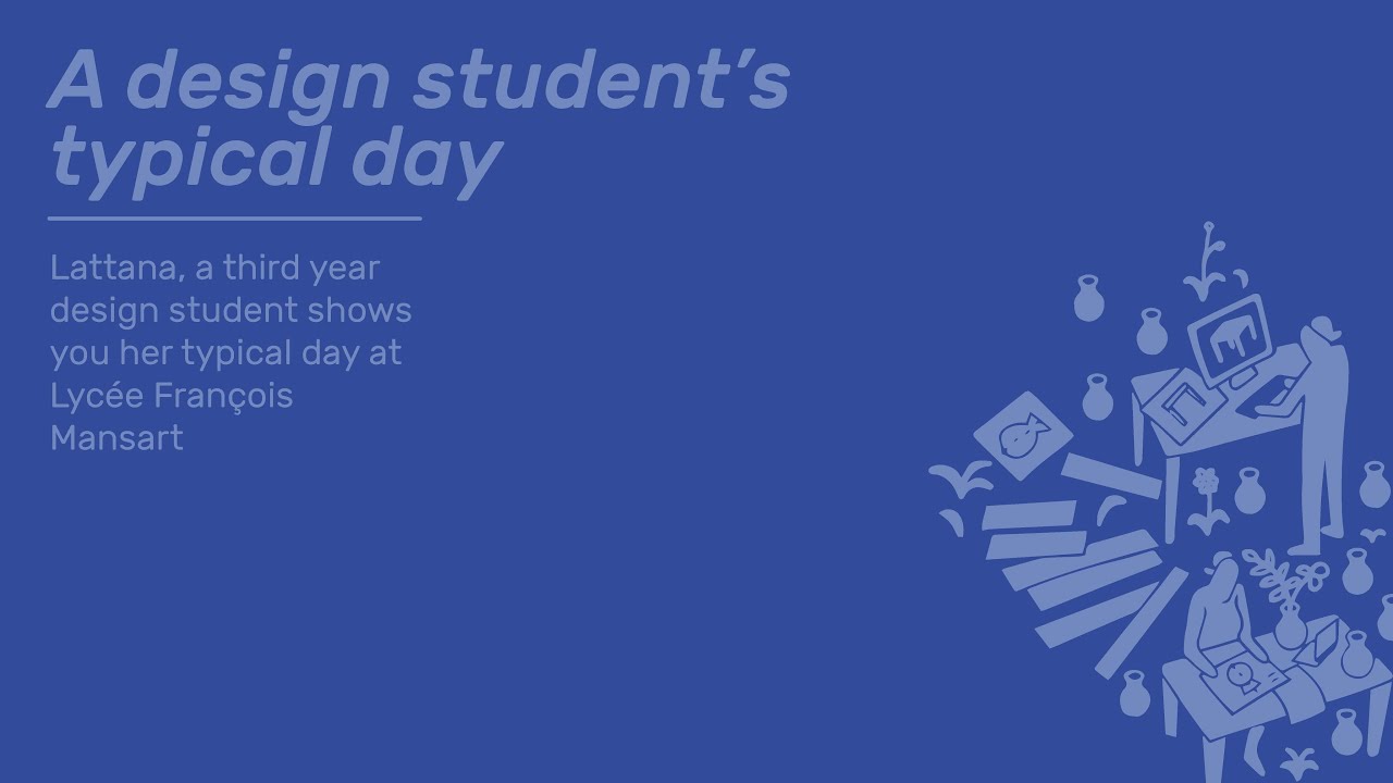 A product design student's typical day!