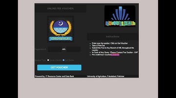 HOW TO GET FEE VOUCHER(AUF)