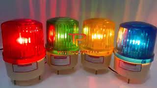 ROTARY LAMP WARNING LIGHT LTE 1121 4in 4 inch AC 220V