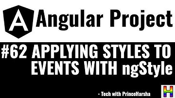 62. Angular Project Tutorial - Applying styles using ngStyle