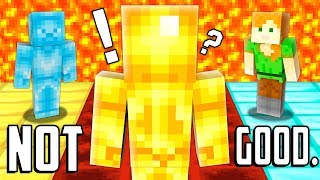 A GOLD STEVE found out we're HIDING.. (UH OH)