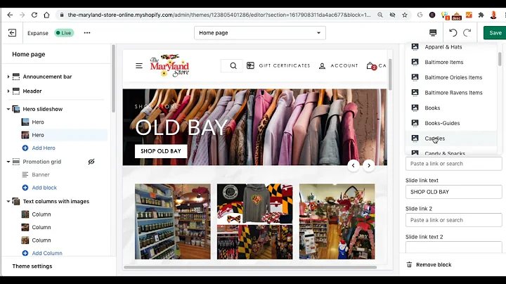 Customize Your Shopify Expanse Theme Homepage