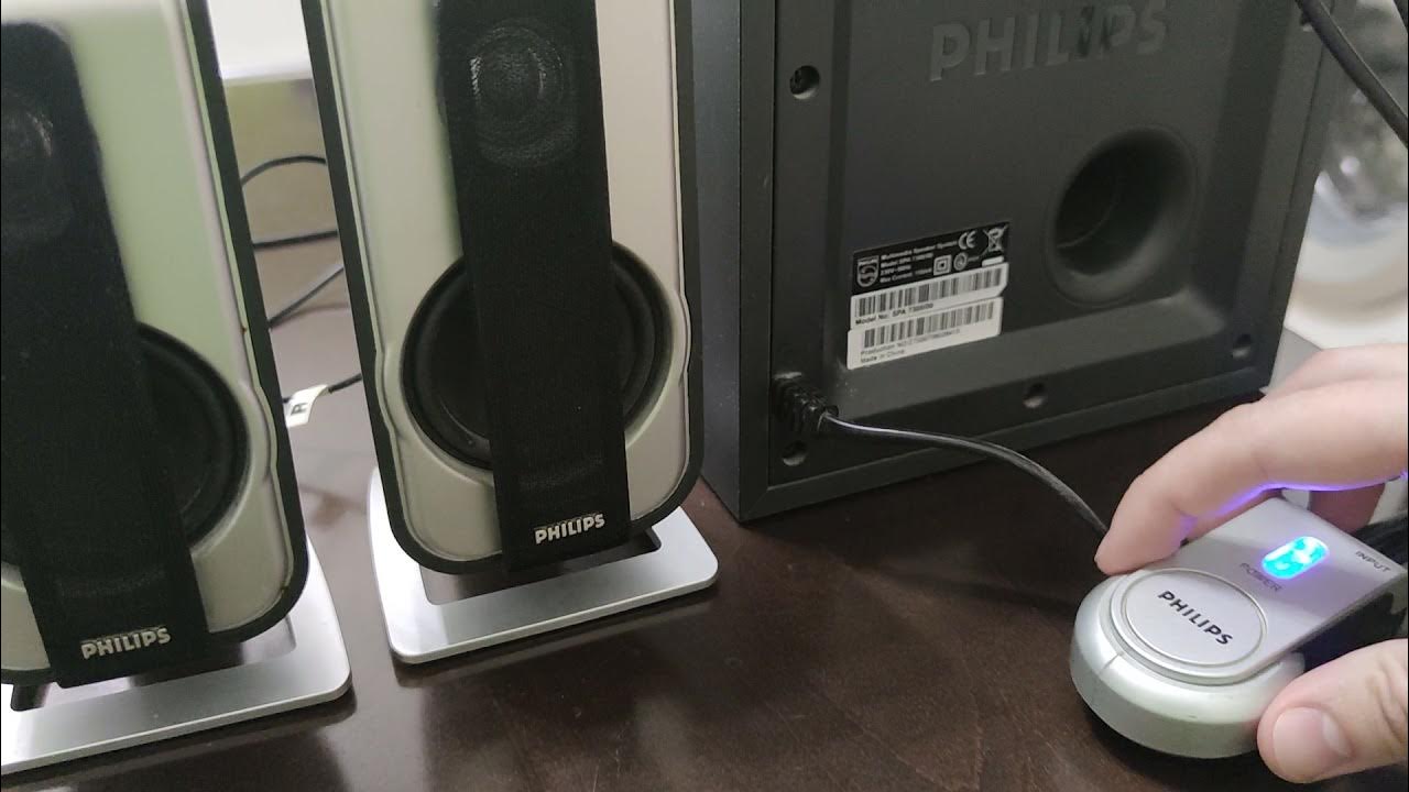 Колонки Philips SPA 7300/00 60 Вт - YouTube