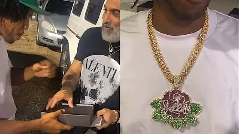 CURREN$Y GETS SURPRISED WITH A BRAND NEW JET LIFE CHAIN