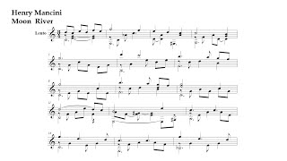 Henry Mancini. Moon River