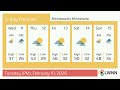 Weather in Minneapolis Minnesota - Tuesday, Feb 10, 2026