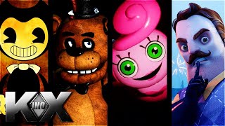 Bendy Freddy Mommy Long Legs & Vecino Rap | Kinox ft Luckster Daria NellZarek y Keyto [Prod Saikore]