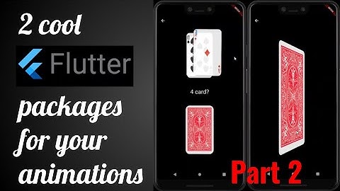 2 COOL FLUTTER PACKAGES FOR YOUR ANIMATIONS. Part 2