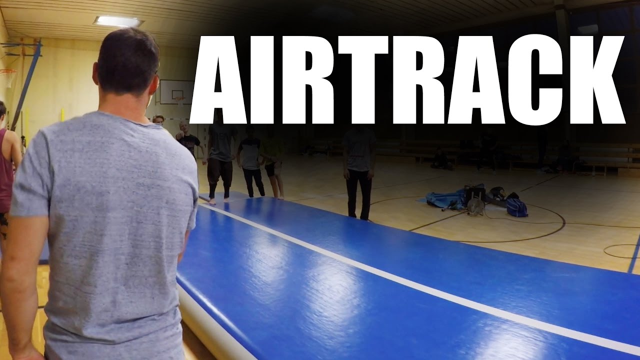 AIRTRACK TRAINING 2017 Freerunning & Tricking YouTube