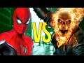 ЧЕЛОВЕК-ПАУК VS ПРИЗРАЧНЫЙ ГОНЩИК | СУПЕР РЭП БИТВА | Spider-Man Marvel ПРОТИВ Ghost Rider Movie