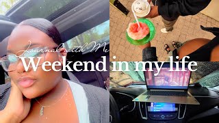 Mini Pamper 💇🏽♀️ | Weekend Activities 🍨