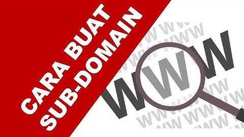 Cara Buat Subdomain di Blogspot