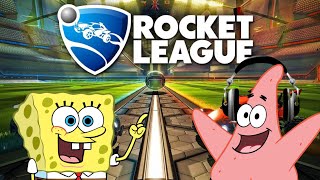 Rocket League Madness: SpongeBob and Patrick's Undersea Rumble!