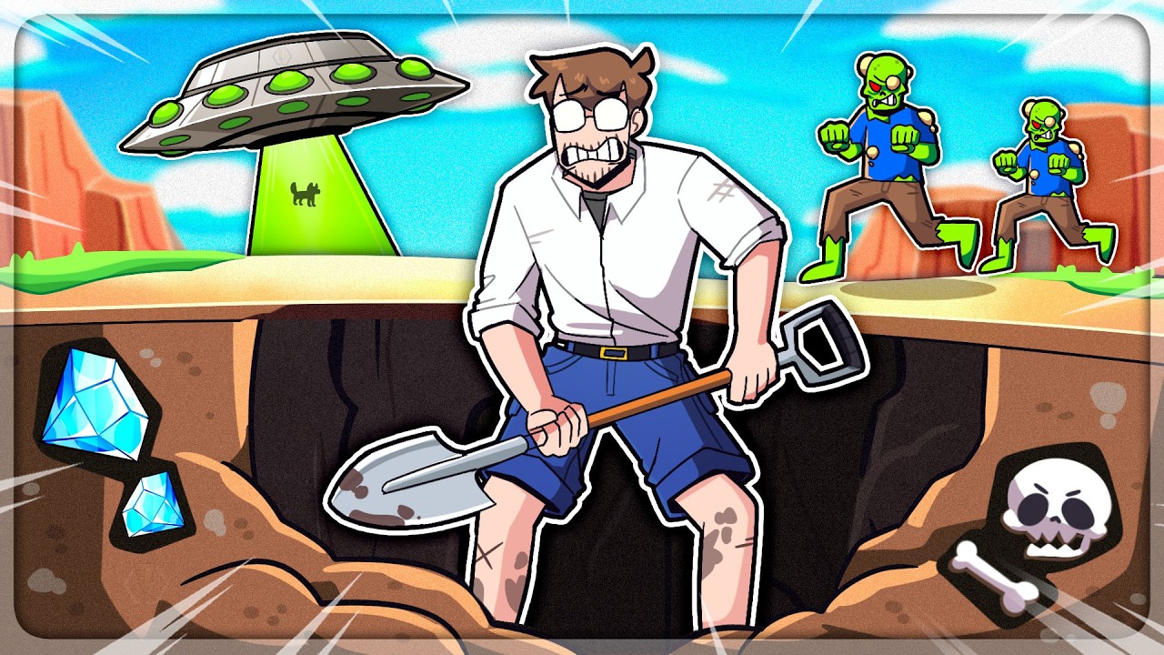 A game about digging a hole to save humanity