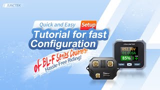 [Quick Setup]BL-F series coulomb counter quick setup tutorial, easy configuration, worry-free riding