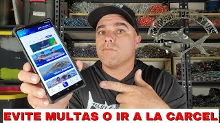 APLICACION (APP) PARA REGULACIONES DE PESCA, EVITE MULTAS O CARCEL USANDO ESTA APLICACION DE PESCA!