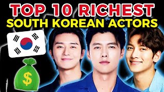 Top 10 RICHEST South Korean Actors 2025 | Net Worth, Dramas & Endorsements!