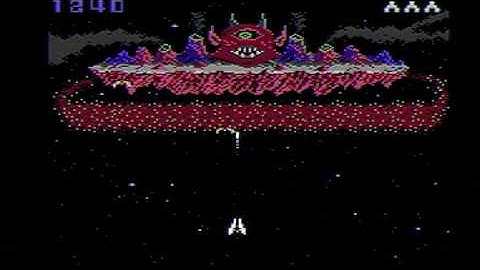 Demon Attack (Imagic) on the IBM PCjr