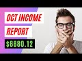 Income reports for OCT 2020 - Complete income report in DETAIL across all my affiliate websites