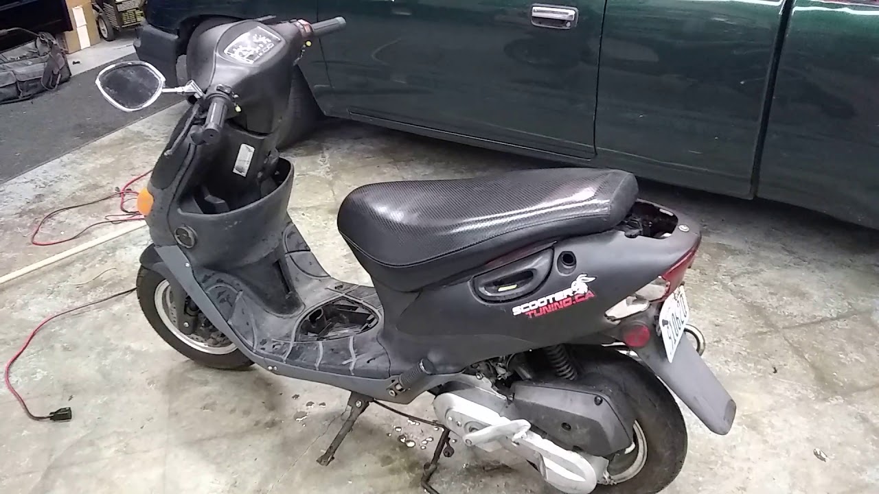 Tng ls49 49cc scooter for sale - YouTube