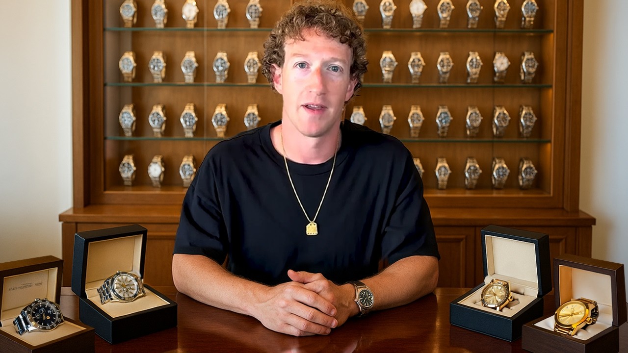 Zuckerberg's $10M Watch Addiction Will Blow Your Mind