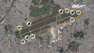 (VTC14)_Máy bay phải bay vòng vì… chó chạy vào đường băng