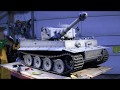 RC 1/6th scale Armortek Early Production Tiger video #24 (model 98% DONE!!)