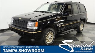 1993 Jeep Grand Cherokee Limited for sale | 3746-TPA