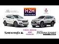 H2H #83 Hyundai SANTA FE vs Mitsubishi ALL NEW PAJERO SPORT