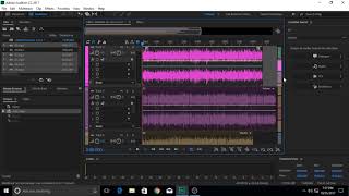 Audition 66 How to Use The Move, Slip, and Razor tools in the Multi Track Session in Audition