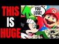 Super Mario Bros DOMINATES Box Office, Hit $1 BILLION! | Woke Disney KNOWS They&#39;re In Trouble!