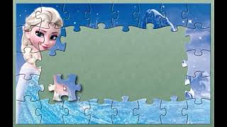 Frozen - Elsa - Puzzle Video For Kids