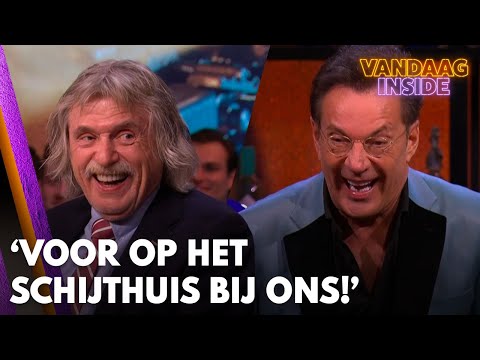Johan Blij Met Vinylplaat Gerard Joling: Voor Op Het Schijthuis Bij Ons! | Vandaag Inside