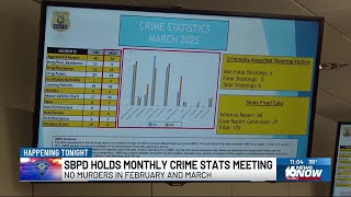 South Bend Police Department updates community on latest crime stats