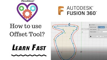 How to use Offset tool in Autodesk Fusion 360?