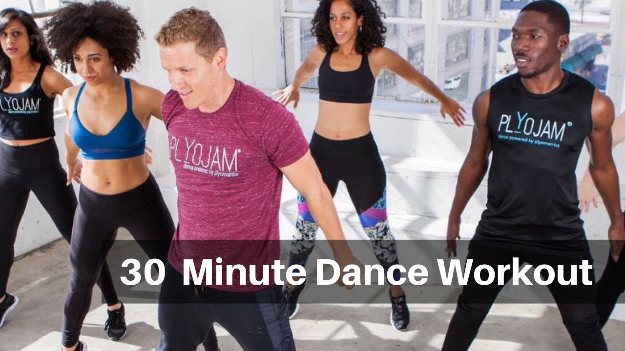 30 Minute Online  Dance workout - PlyoJam Dance Fitness