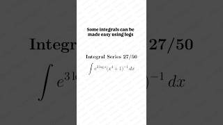 Integral 27 - #Solved using #logs #calculusdrop #sheetdigest #maths#apcalculus #calculus#integration