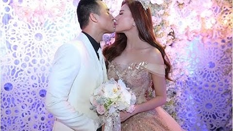 Lương Thế Thành – Thúy Diễm liên tục khóa môi trong tiệc cưới(tin tuc sao viet)