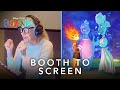 Elemental  booth to screen