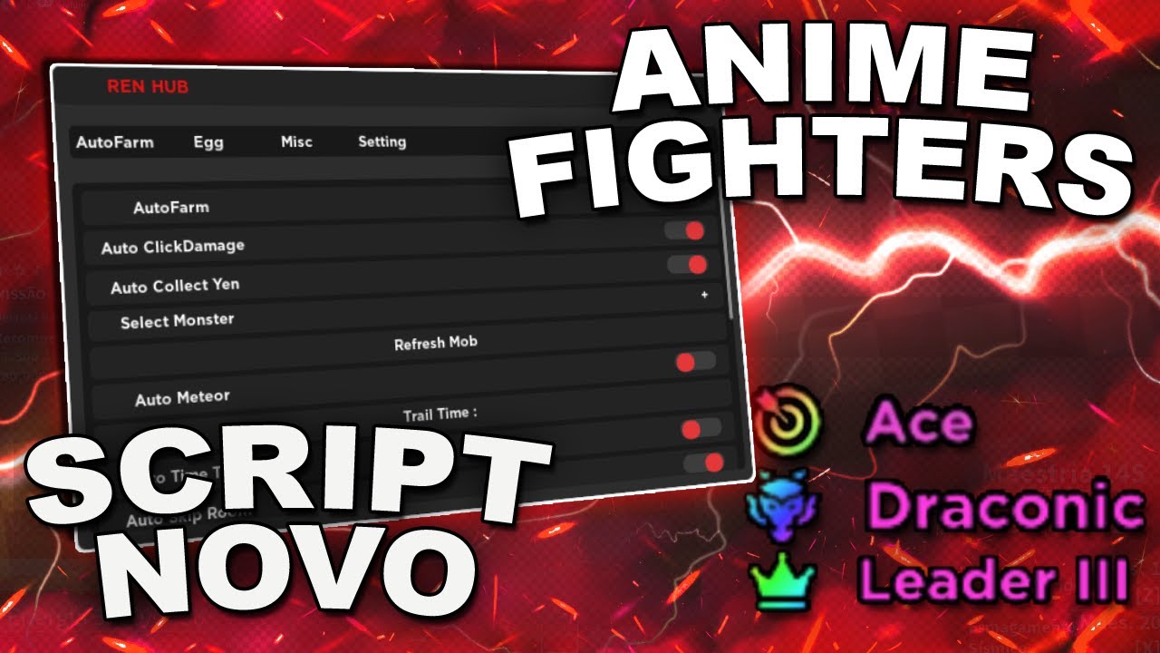 Script Anime Fighters - Free [Insta Passive - Auto Farm - Auto Trial,  More!!] 