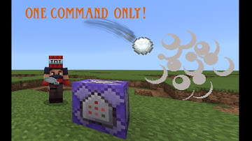 How to create explosive snowballs with ONE command! MCPE