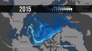 Watch 26 Years of Arctic Ice Disappear in Seconds