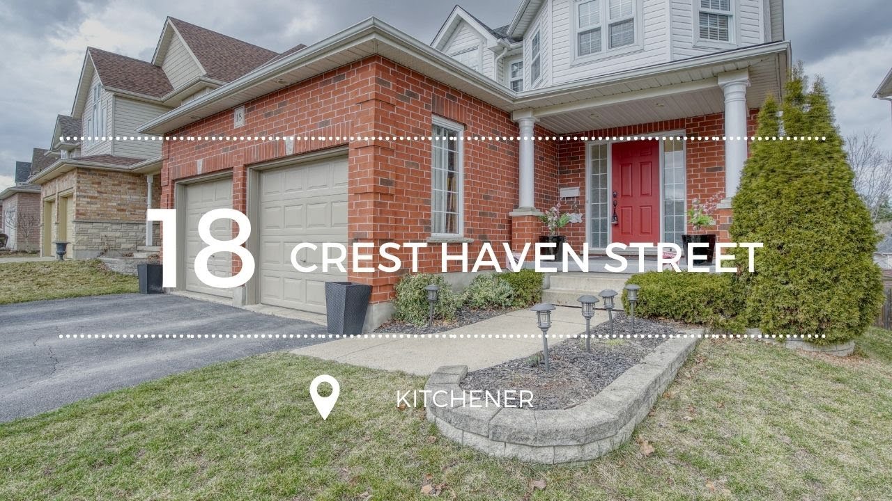 Kitchener Real Estate Video 18 Crest Haven Street Agent Gordon