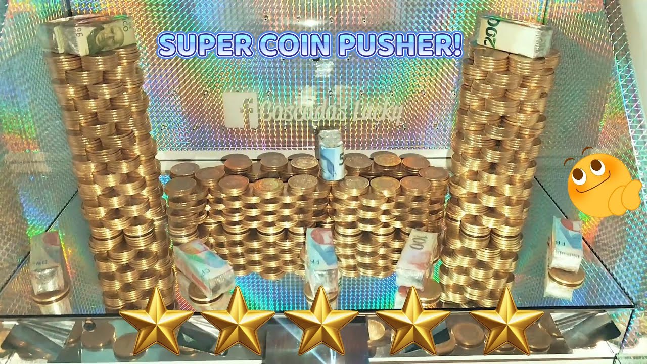 MAQUINA DE 5 ESTRELLAS! MAQUINA TRAGAMONEDAS DE $10 #coinpusher #coin #money #parati #foryou #asmr