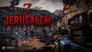 World War Z – First Person Campaign Walkthrough | No Commentary | Jerusalem Dead Sea Stroll | 1080p screenshot 2