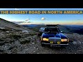 I drove my 1985 mercedes 300td turbo diesel to the top of a 14000ft mountain