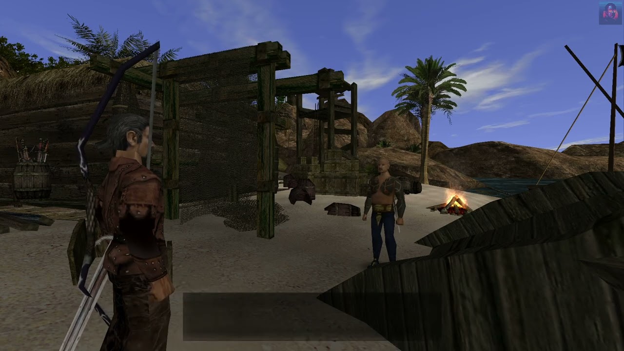 Готика 2 мод "Кошмар" (Nightmare) квест "Письмо для Идрала. Игра на волынке"